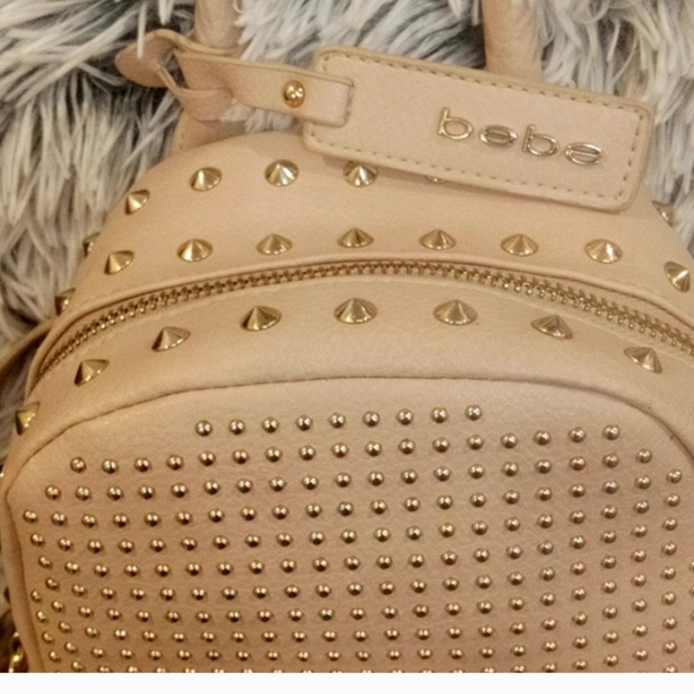 BEBE BAG/BACKPACK handle, adjustable shoulder, Cr… - image 3